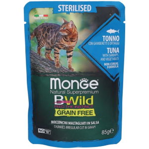 Cerca Offerte di monge bwild busta sterilised tonno/gamberetti/ortaggi set da 7 7x85 g e acquista online