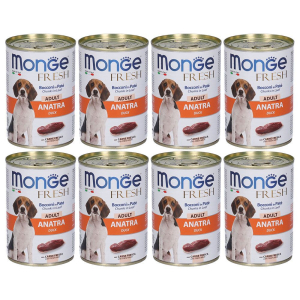 Cerca Offerte di monge fresh adult anatra bocconi in paté set da 8 8x400 g e acquista online
