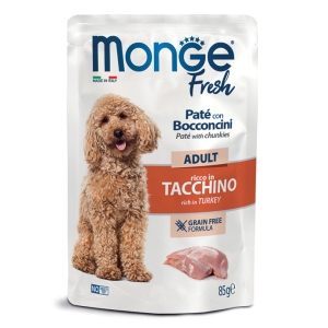 Cerca Offerte di Monge fresh dog adult tacchino 85 g mangime e acquista online
