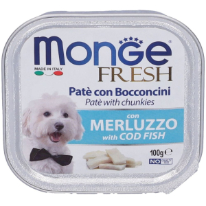 Cerca Offerte di monge fresh merluzzo cani adulti set da 10 10x100 g e acquista online