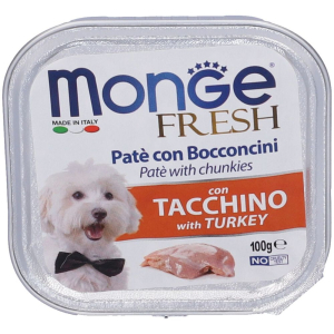 Cerca Offerte di monge fresh tacchino paté con bocconcini set da 7 7x100 g e acquista online