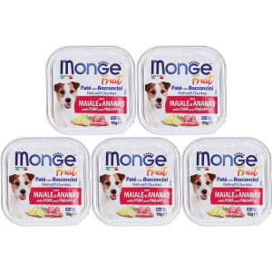 Cerca Offerte di monge fruit cane maiale&ananas 5x100 g e acquista online