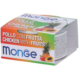 Cerca Offerte di monge fruits pollo con frutta gatti adulti 4x80 g mangime e acquista online