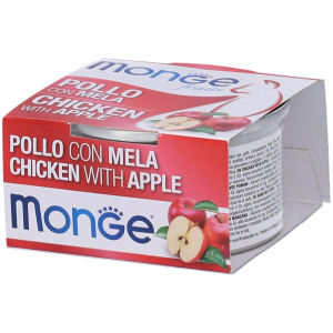 Cerca Offerte di monge fruits pollo con mela gatti adulti 80 g mangime e acquista online