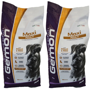 Cerca Offerte di monge gemon pollo riso cani adulti taglia grande set da 2 2x15000 g ma e acquista online