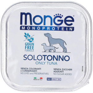 Cerca Offerte di monge monoprotein paté solo tonno cani adulti 4x150 g e acquista online