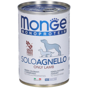 Cerca Offerte di monge monoprotein per cani adulti con agnello 6x400 g e acquista online