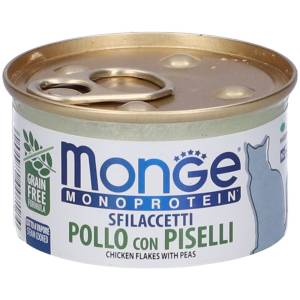 Cerca Offerte di monge monoprotein sfilaccetti pollo con piselli set da 10 10x80 g e acquista online