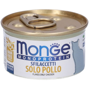 Cerca Offerte di monge monoprotein sfilaccetti solo pollo set da 10 10x80 g e acquista online
