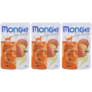 Cerca Offerte di monge supreme adult tonno con zucca e baby corn gatti adulti 3x80 g ma e acquista online