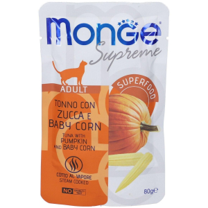 Cerca Offerte di monge supreme adult tonno con zucca e baby corn gatti adulti 4x80 g ma e acquista online
