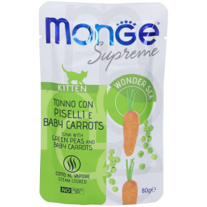 Cerca Offerte di monge supreme kitten tonno con piselli e baby carrots gattini 6x80 g e acquista online