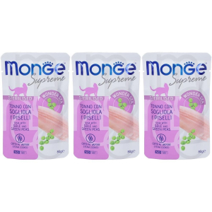 Cerca Offerte di monge supreme sterilised pezzetti di tonno con sogliola e piselli 3x80 e acquista online