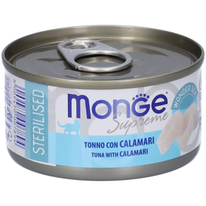 Cerca Offerte di monge supreme sterilised tonno con calamari gatti sterilizzati 80 g ma e acquista online