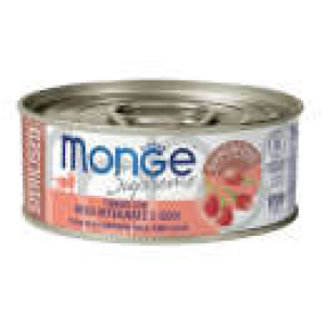 Monge supreme tonno riso integrale e goji cibo umido gatti adulti sterilizzati 80g 4684