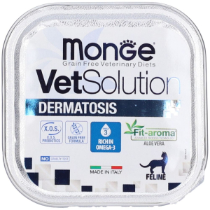 Cerca Offerte di monge vet solution dermatosis feline per gatti set da 14 14x100 g e acquista online