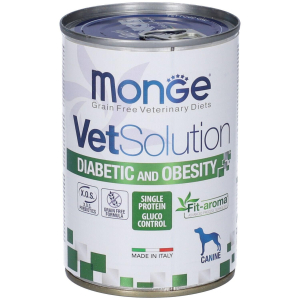 Cerca Offerte di monge vetsolution diabetic and obesity cani 10x400 g e acquista online