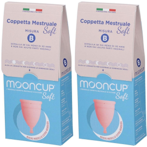 Cerca Offerte di mooncup coppetta mestruale soft rosa taglia b 2x1 st e acquista online