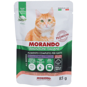 Cerca Offerte di morando bocconcini in gelatina con salmone e tonno per gatti sterilizz e acquista online