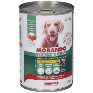 Cerca Offerte di morando bocconi in salsa con manzo per cani adulti 405 g mangime e acquista online