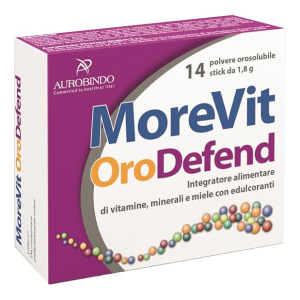 morevit orodefend 14stick bugiardino cod: 984952907 