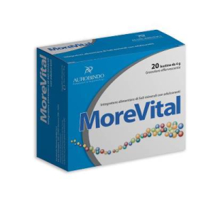 morevital 20 bustine 4g bugiardino cod: 973262797 