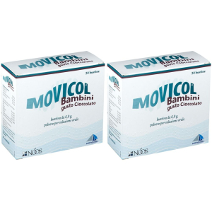 Cerca Offerte di movicol® bambini gusto cioccolato set da 2 2x20x6,9 g bustina e acquista online