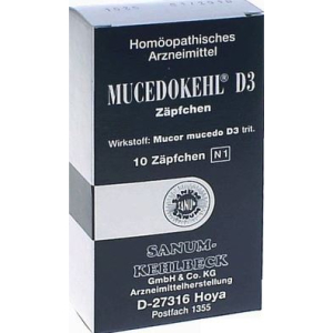 mucedokehl d3 10 supposte 2g sanum bugiardino cod: 800106181 