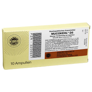 mucokehl d5 10f 1ml sanum bugiardino cod: 800106229 