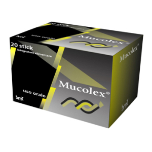 mucolex 20stick bugiardino cod: 979842008 