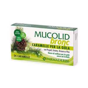 mucolid bronc 24caramelle bugiardino cod: 930891837 