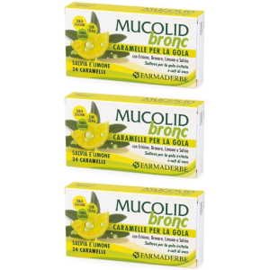 Cerca Offerte di mucolid bronc salvia&lim 24car 3x70 g caramelle e acquista online