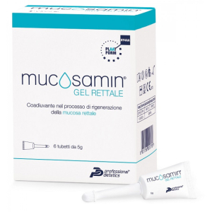 mucosamin gel rettale 6x5g bugiardino cod: 983684352 
