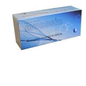 mucosin 40 compresse oros 1200mg bugiardino cod: 932166996 
