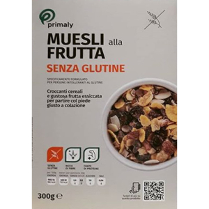 muesli alla frutta s/glut 300g bugiardino cod: 975873567 