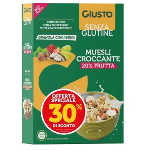 Cerca Offerte di Muesli croccante frutta giusto senza glutine e acquista online