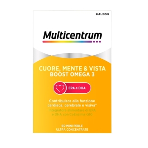 Cerca Offerte di Multicentrum boost omega 3 integratore per cuore, mente e vista 60 mini perle ultra concentrate e acquista online