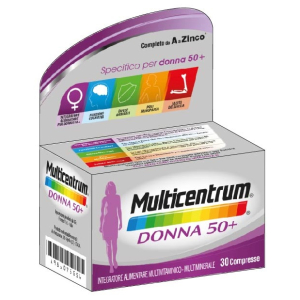 multicentrum donna 50+ 30cpr bugiardino cod: 986075556 