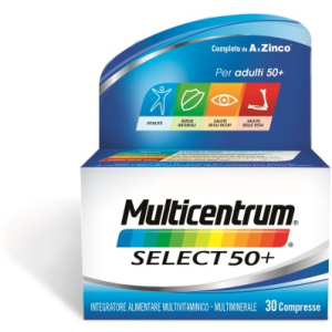 multicentrum linea vitamine minerali select bugiardino cod: 901650717 