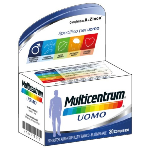 multicentrum uomo 30cpr bugiardino cod: 986075570 