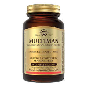 Cerca Offerte di multiman 60 capsule vegetali senza glutine e acquista online