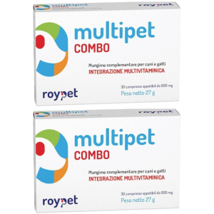 Cerca Offerte di multipet combo integratore vitaminico per cani e gatti 30 compresse 2x e acquista online