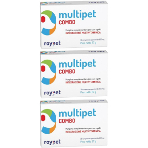 Cerca Offerte di multipet combo integratore vitaminico per cani e gatti 30 compresse 3x e acquista online