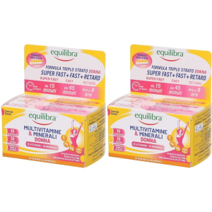 Cerca Offerte di multivitamine & minerali donna set da 2 2x45 g compresse e acquista online