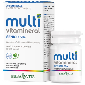 multivitamineral sen 50+ 30 compresse bugiardino cod: 972763344 