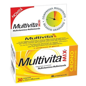 multivitamix crono 30 compresse bugiardino cod: 930517875 