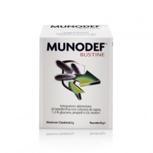 munodef 12 bustine integratore alimentare bugiardino cod: 931070561 