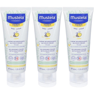 Cerca Offerte di mustela crema viso nutriente alla cold cream 3x40 ml e acquista online