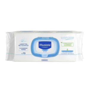 mustela salviette detergente pn 2020 70 pezzi bugiardino cod: 980783587 