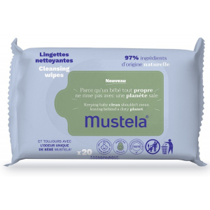 mustela salviette multi 20pz bugiardino cod: 983697766 